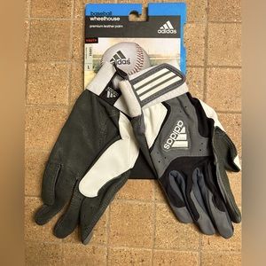 Adidas Wheelhouse baseball / Softball batting gloves. Youth Large